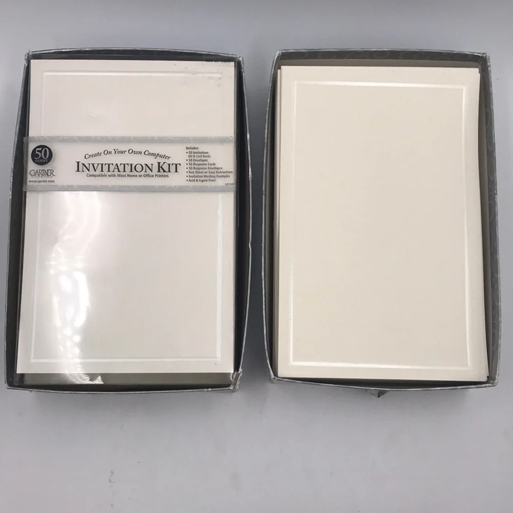 Gartner Wedding Invitations and Thank You Notes